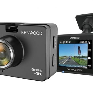 Kenwood DRVA610W Dash Cam Display 2 Pollici UHD 4K Wi-Fi Sensore-G e GPS