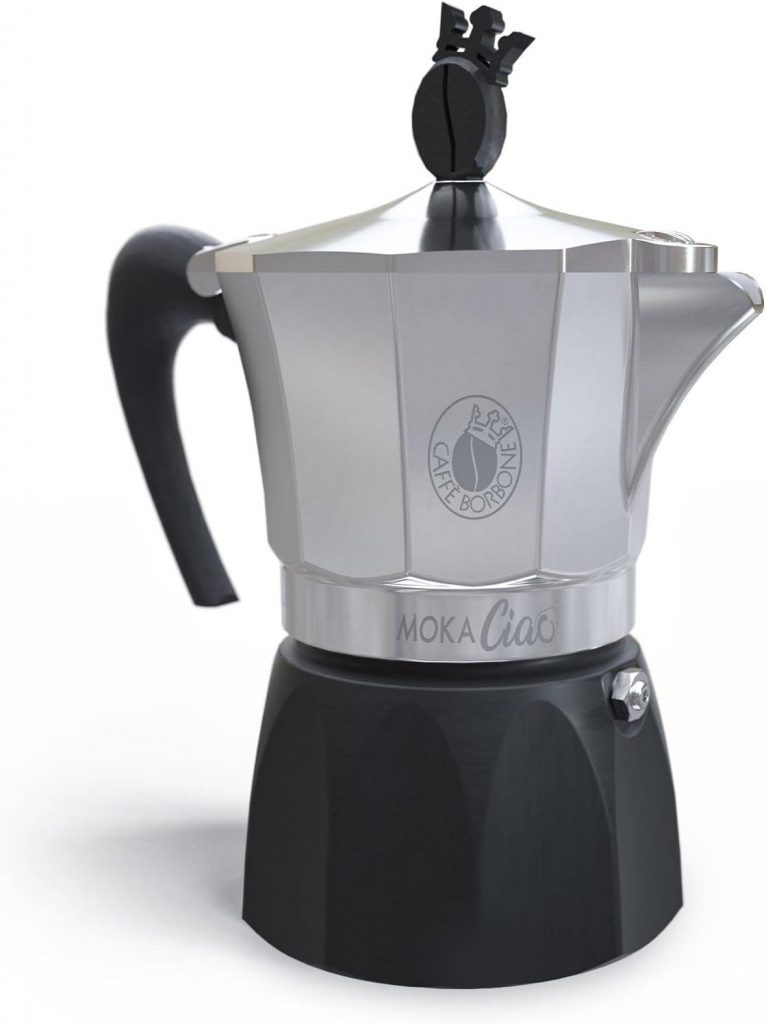 Caffe Borbone MokaCiao Moka a Cialde per Piani Induzione 3 Tazze con 15 Cialde
