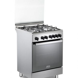 De Longhi DMX64LSG Cucina a Gas con Forno Elettrico Multifunzione 60CM 4 Fuochi