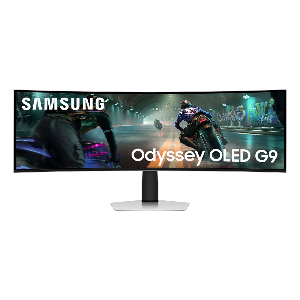 Samsung LS49DG910SUXEN Monitor Gaming Curvo 49 Pollici Oled DQHD 144Hz