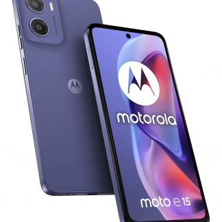 Motorola Moto E15 Fresh Lavender Smartphone 6.67 Pollici HD Plus 2GB 64GB
