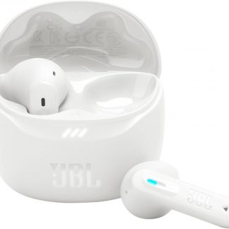 JBL Tune Flex2 White Auricolari con Cancellazione del Rumore
