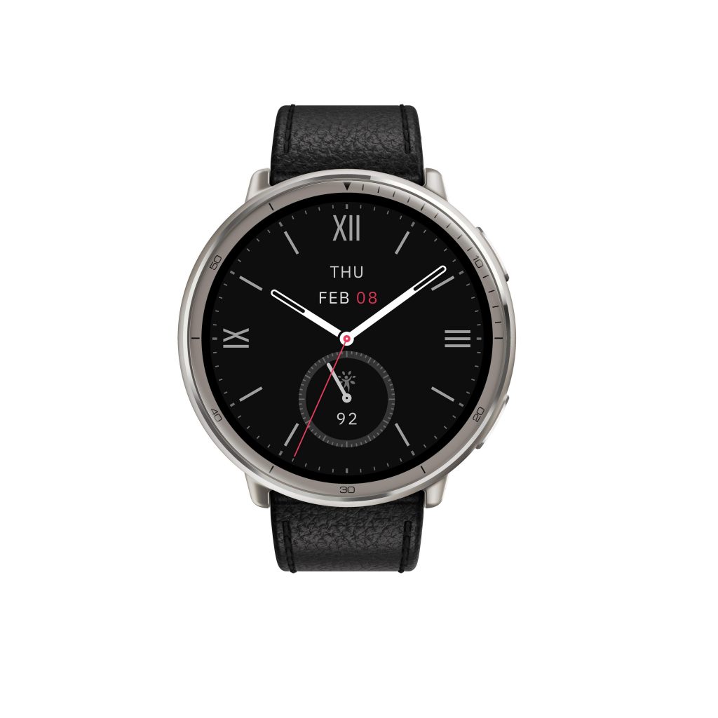 Amazfit Active 2 Round Premium Black Smartwatch 1.32 Pollici NFC