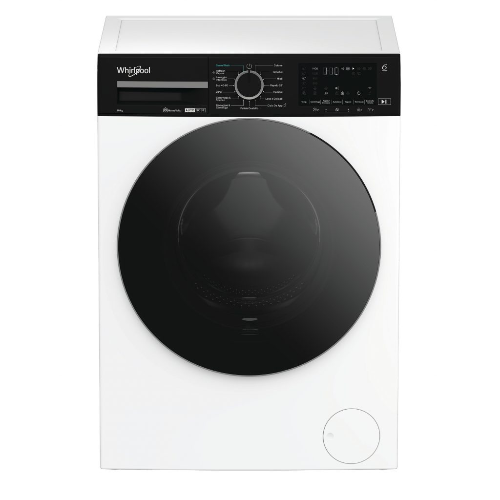 Whirlpool WPM07WADSIT Lavatrice Carica Frontale 10KG 1400Giri Wi-Fi con Autodose