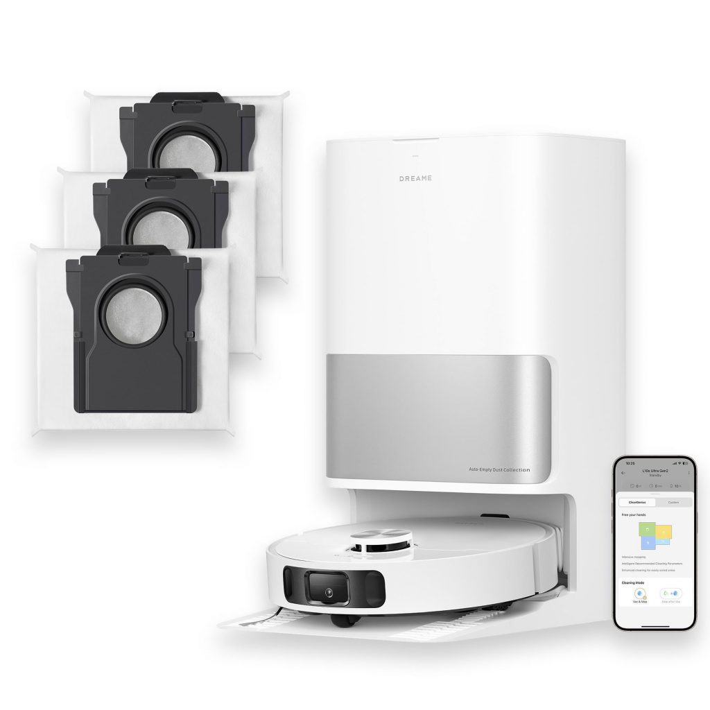 Dreame L10s Ultra Gen 2 Robot Lava-Aspira con Dock per Autosvuotamento