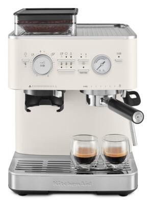Kitchenaid 5KES6551EPL Porcelain White Macchina Caffe con Macinacaffe