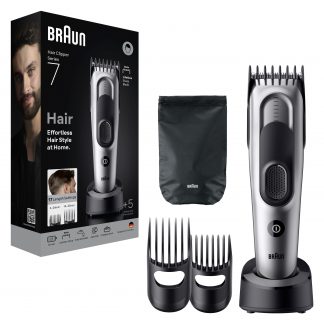 Braun HC7590 Regolacapelli Ricaricabile con Accessori