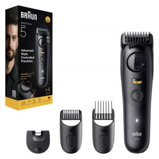 Braun BT5520 Regolabarba Ricaricabile con Accessori