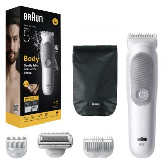 Braun Body Groomer Series 5 BG5550 Depilatore Corpo Uomo Ricaricabile