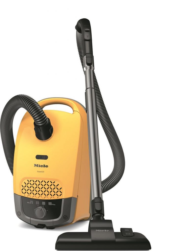 Miele Guard S1 Giallo Tramonto Aspirapolvere con Sacco 890W 3.5LT