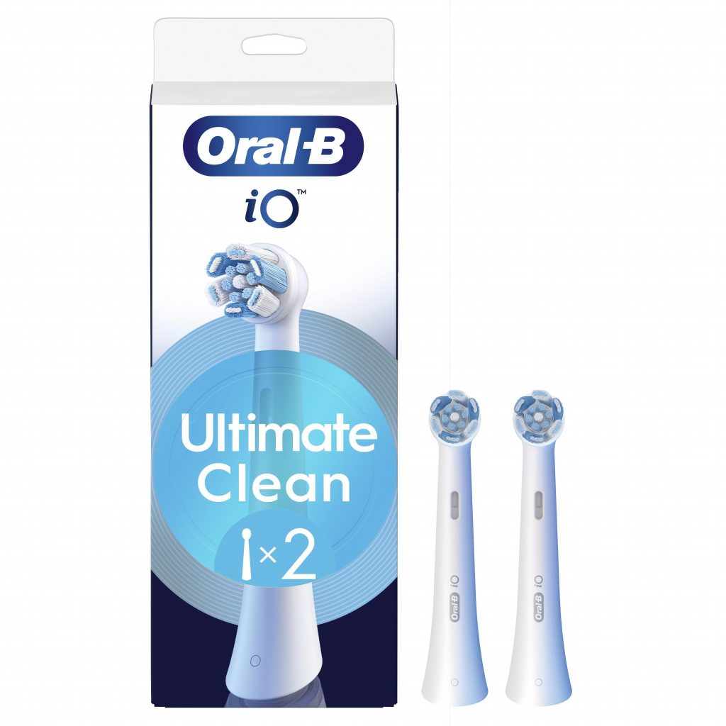 Oral-B Testina di Ricambio Ultimate Clean Confezione 2 Pezzi per Spazzolini iO