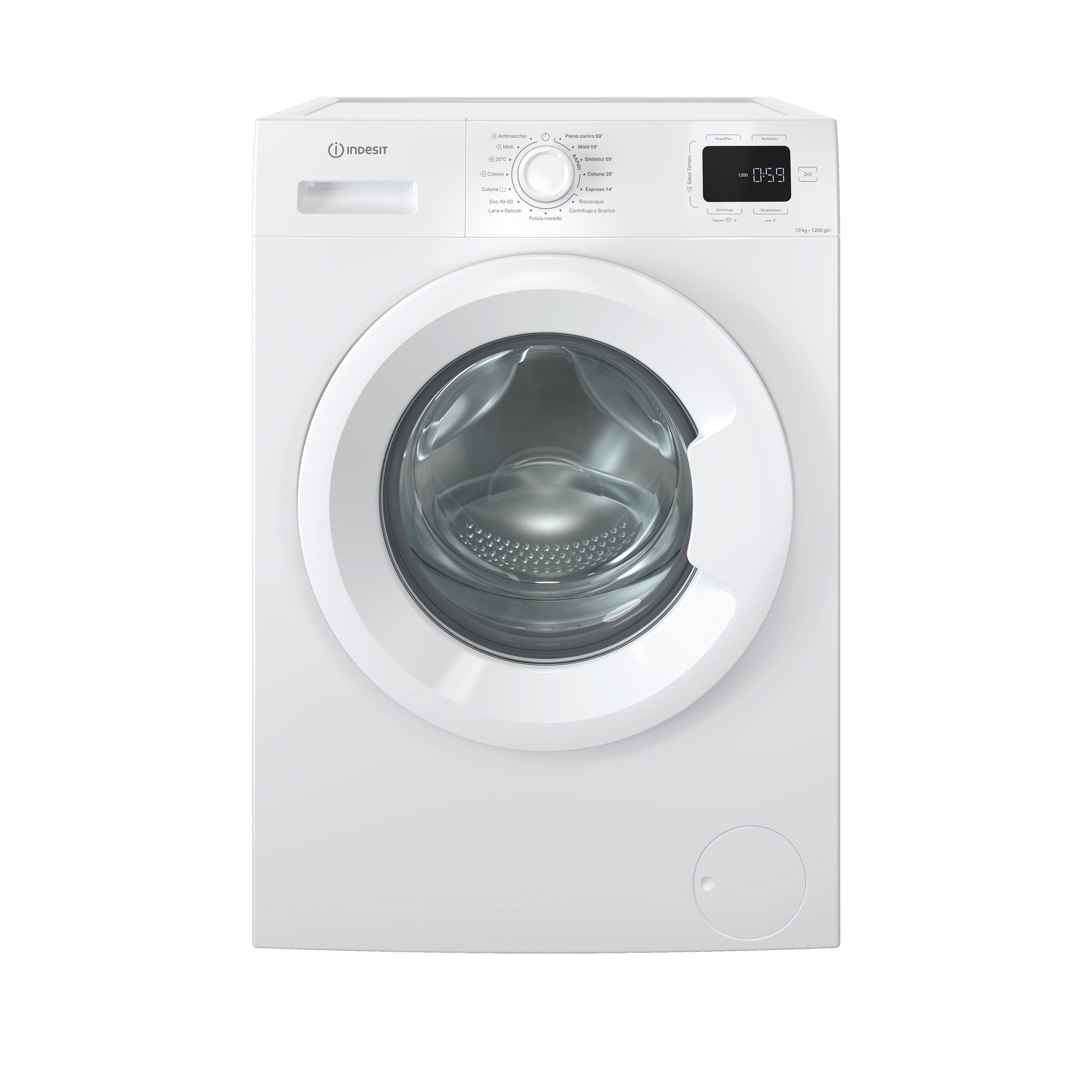Indesit IM 1072 MY TIME IT Lavatrice Carica Frontale 10KG 1200 Giri
