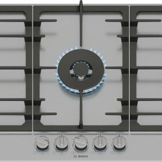 Bosch PCR9A5I90 Piano Cottura a Gas 90CM 5 Fuochi Griglie in Ghisa