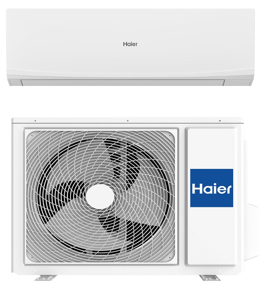 Haier H1U09RDA Condizionatore Fisso Mono 2.6KW Invert Wi-Fi 9000 BTU
