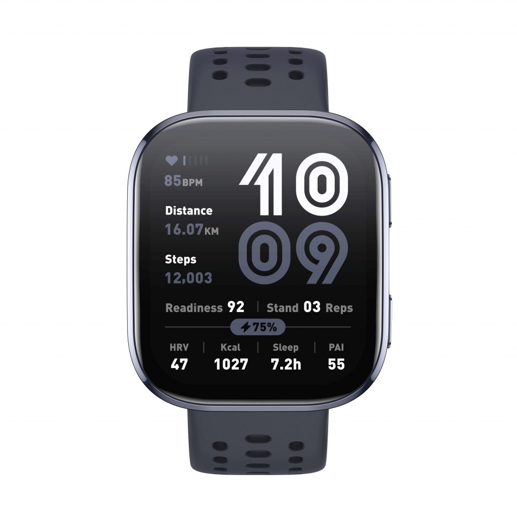 Amazfit Bip 6 Black Smartwatch 1.97 Pollici Amoled GPS Impermeabile 5ATM