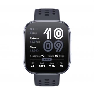 Amazfit Bip 6 Black Smartwatch 1.97 Pollici Amoled GPS Impermeabile 5ATM