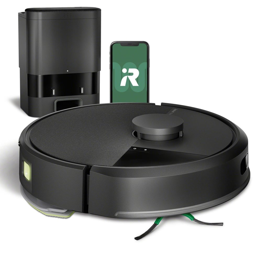 iRobot Roomba 105 Combo Plus Robot Lava-Aspira con Dock per Autosvuotamento