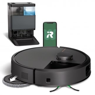 iRobot Roomba 505 Combo Robot Lava-Aspira con Dock per Autosvuotamento