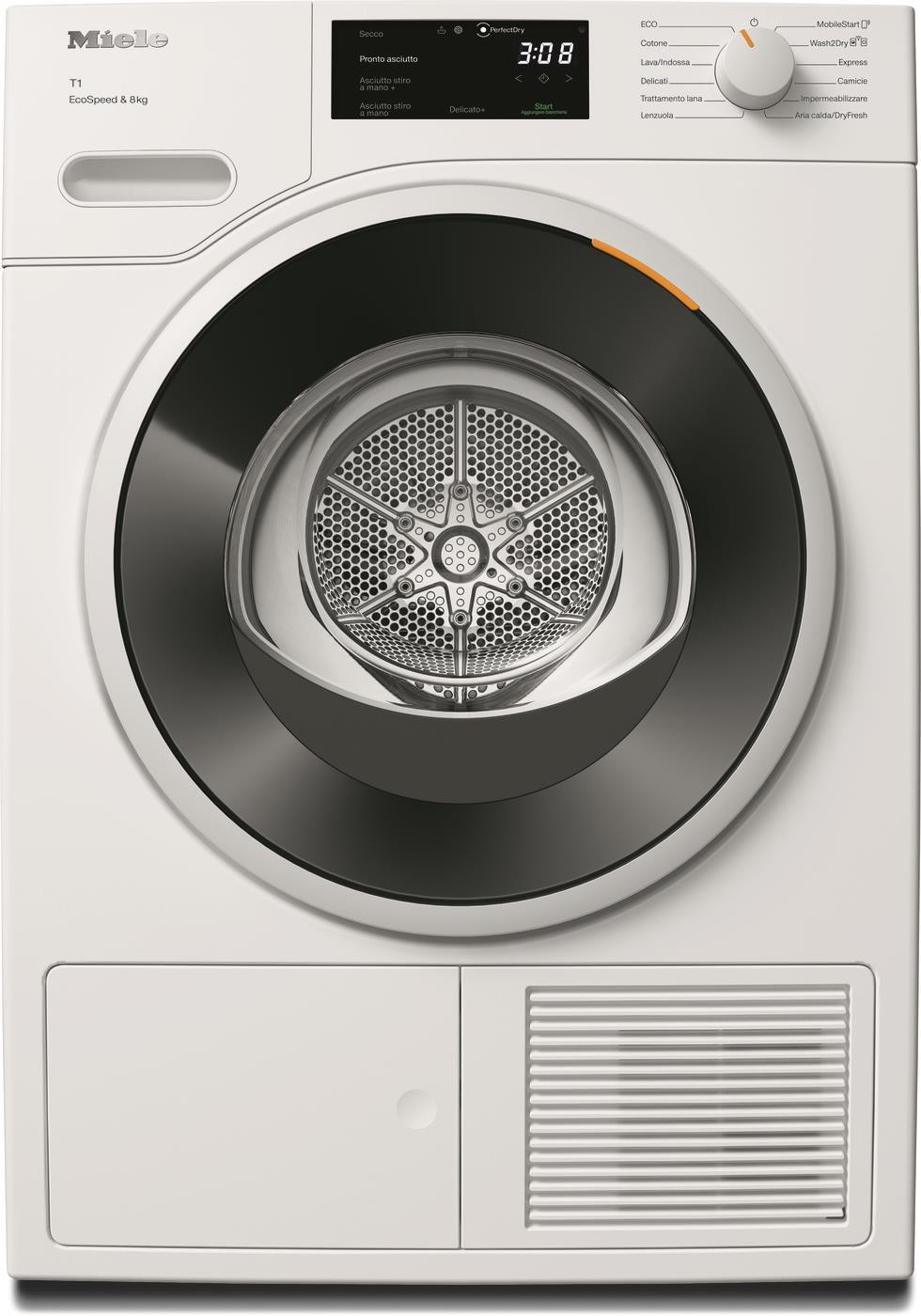 Miele TWC640WP Asciugatrice Carica Frontale 8KG Inverter Wi-Fi