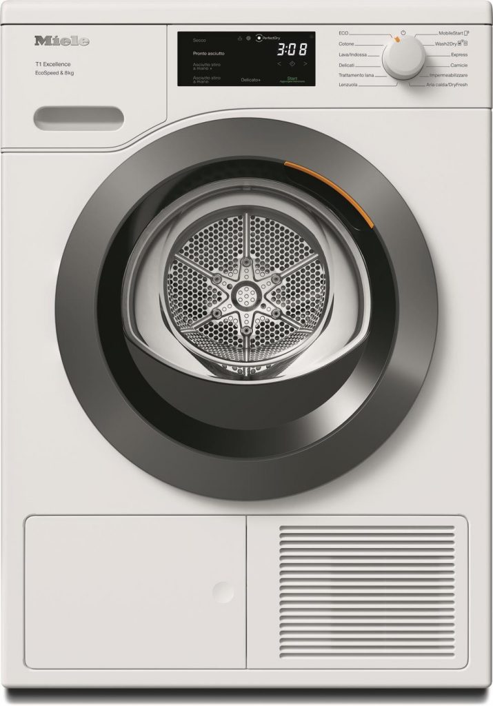 Miele TEC645WP Asciugatrice Carica Frontale 8KG Inverter Wi-Fi