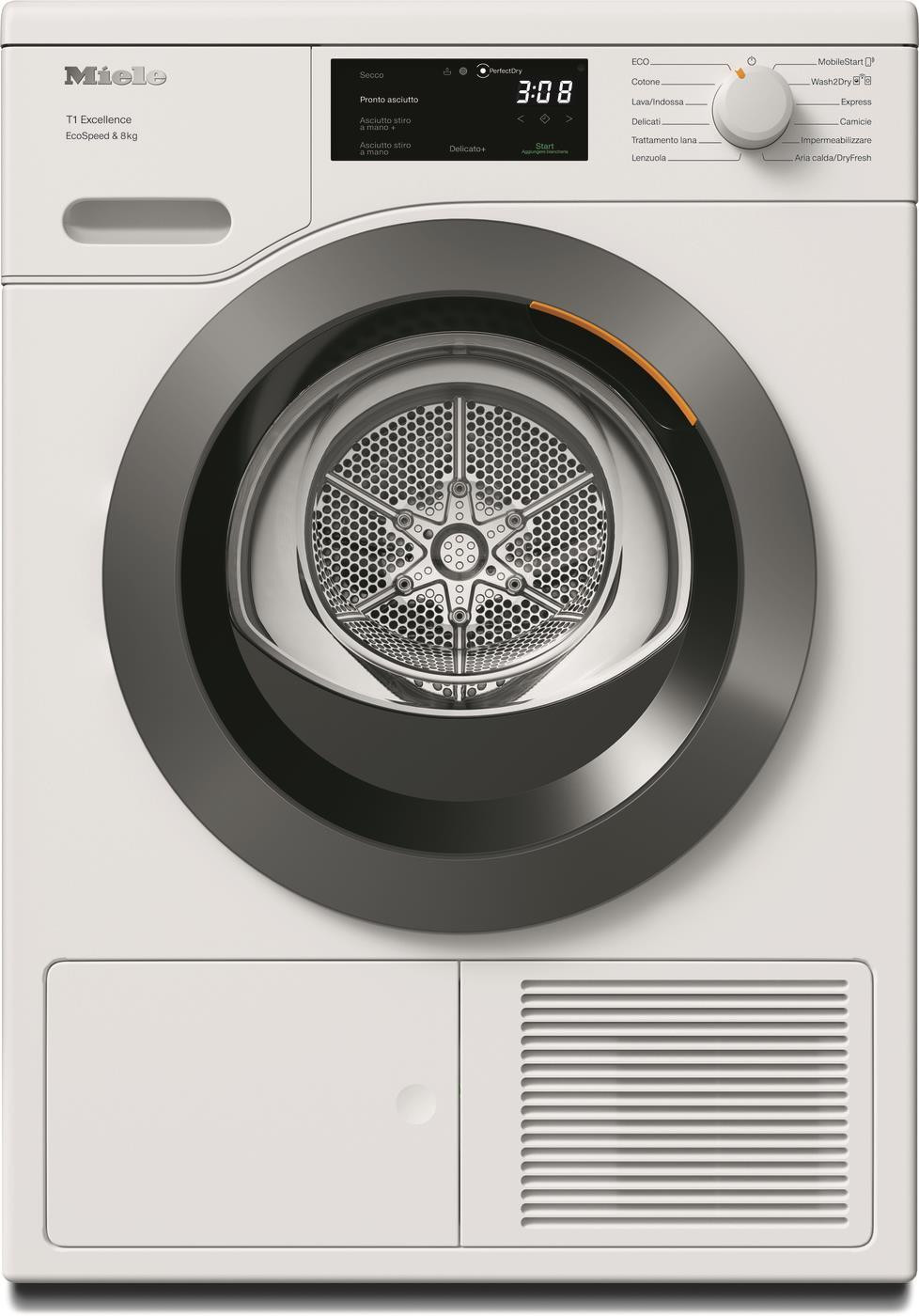 Miele TEC645WP Asciugatrice Carica Frontale 8KG Inverter Wi-Fi
