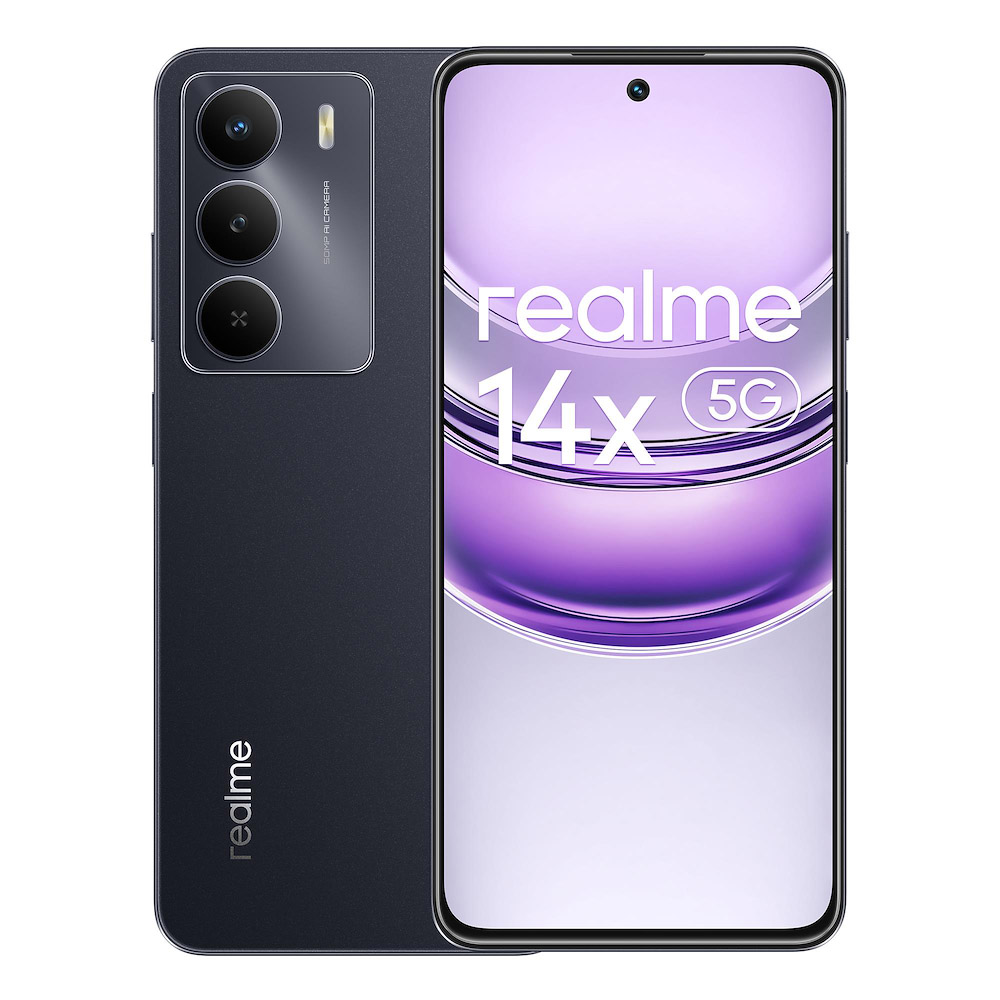 Realme R14x 5G Carbon Black Smartphone 6.67 Pollici HD Plus 8GB 256GB