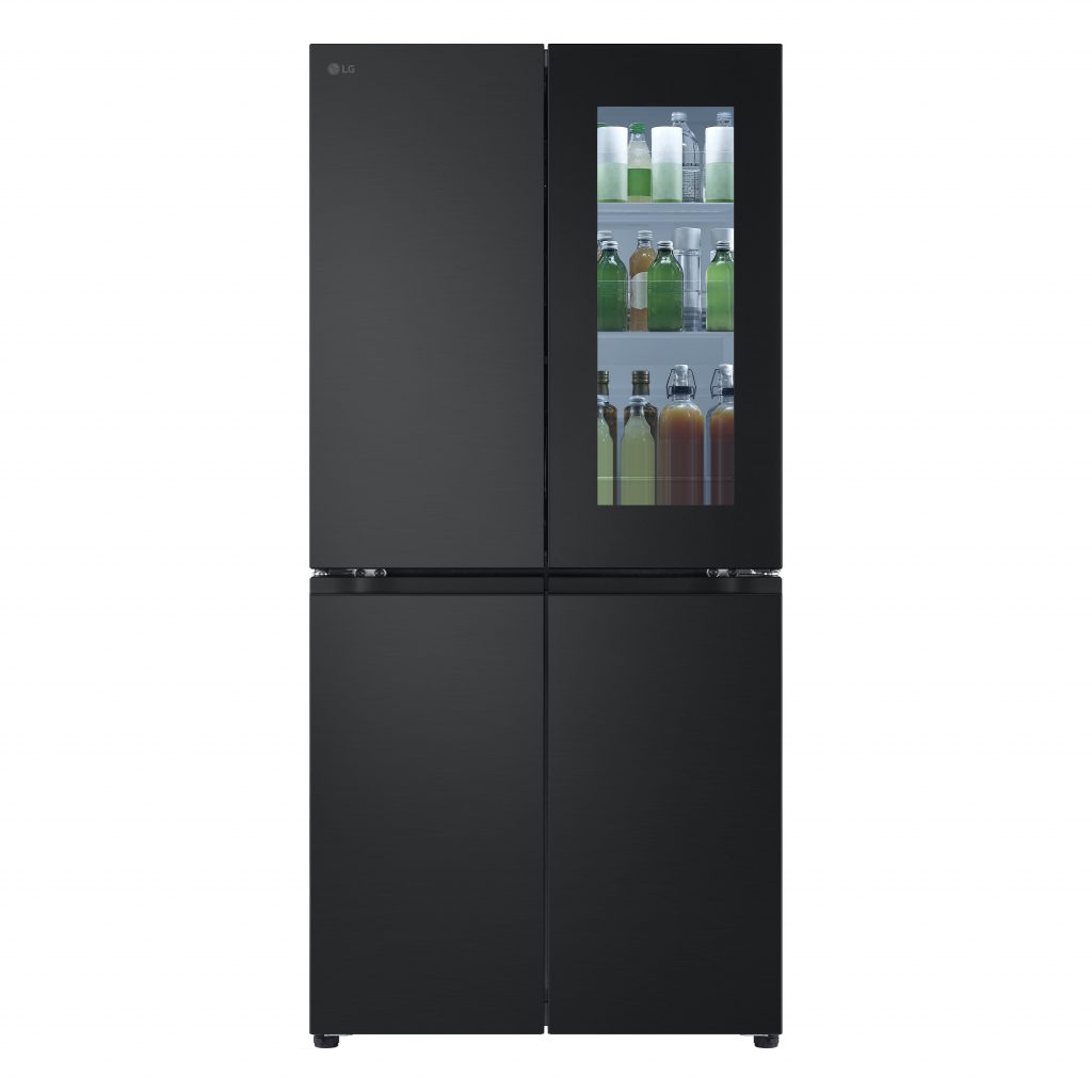 LG GMV860EPDE Nero Frigorifero 4 Porte 530LT Nofrost Wi-Fi Instaview
