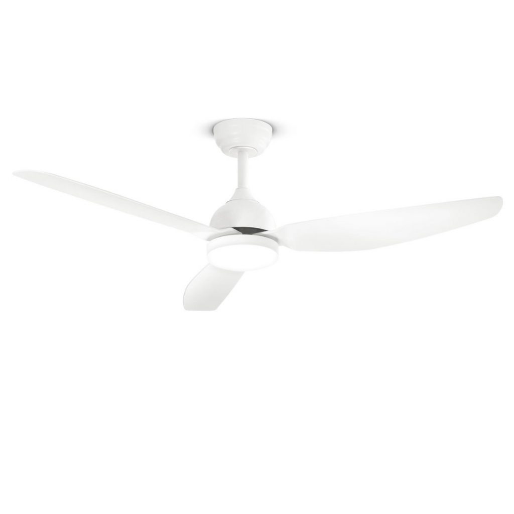 Perenz 7189NCT Ventilatore da Soffitto 3 Pale in Metallo con Luce LED 18W