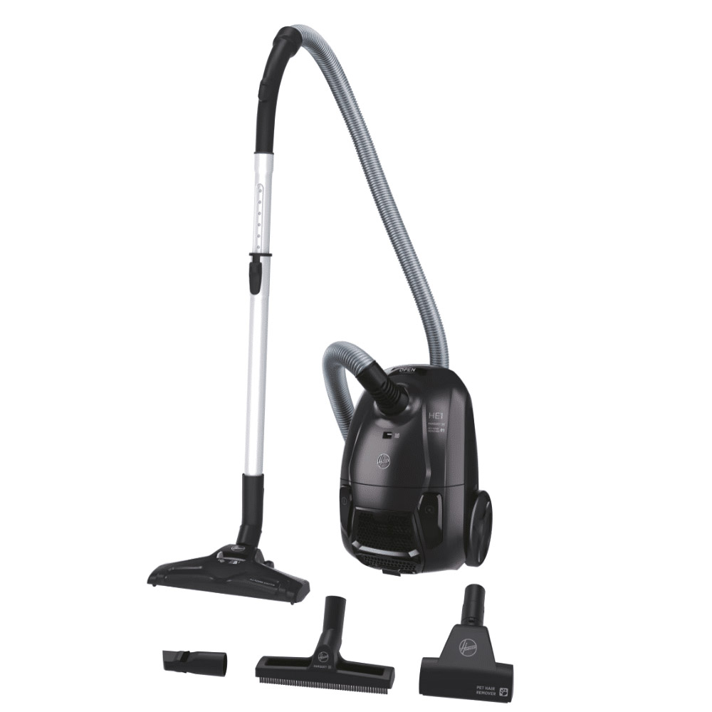 Hoover HE120PET Pet Parquet Nero Aspirapolvere con Sacco 700W 2.5LT
