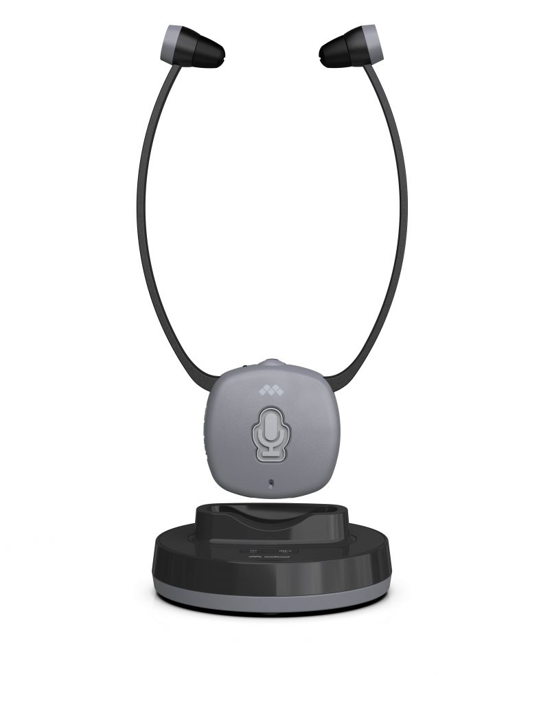 Meliconi Easy Audio Cuffie TV Wireless con Base Ricarica