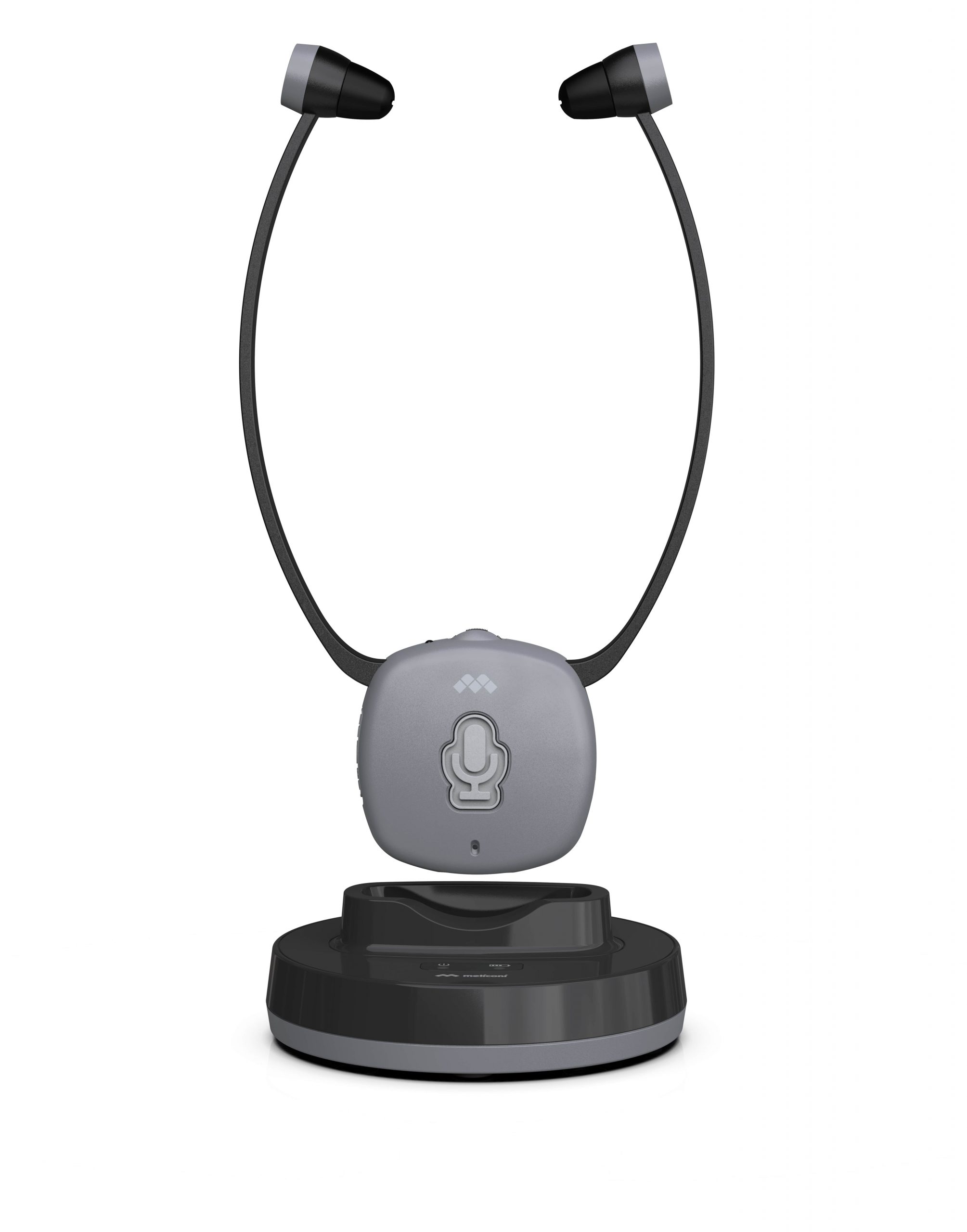 Meliconi Easy Audio Cuffie TV Wireless con Base Ricarica
