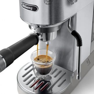 De Longhi Dedica Duo Metal EC890M Macchina Caffe a Cialde e Polvere