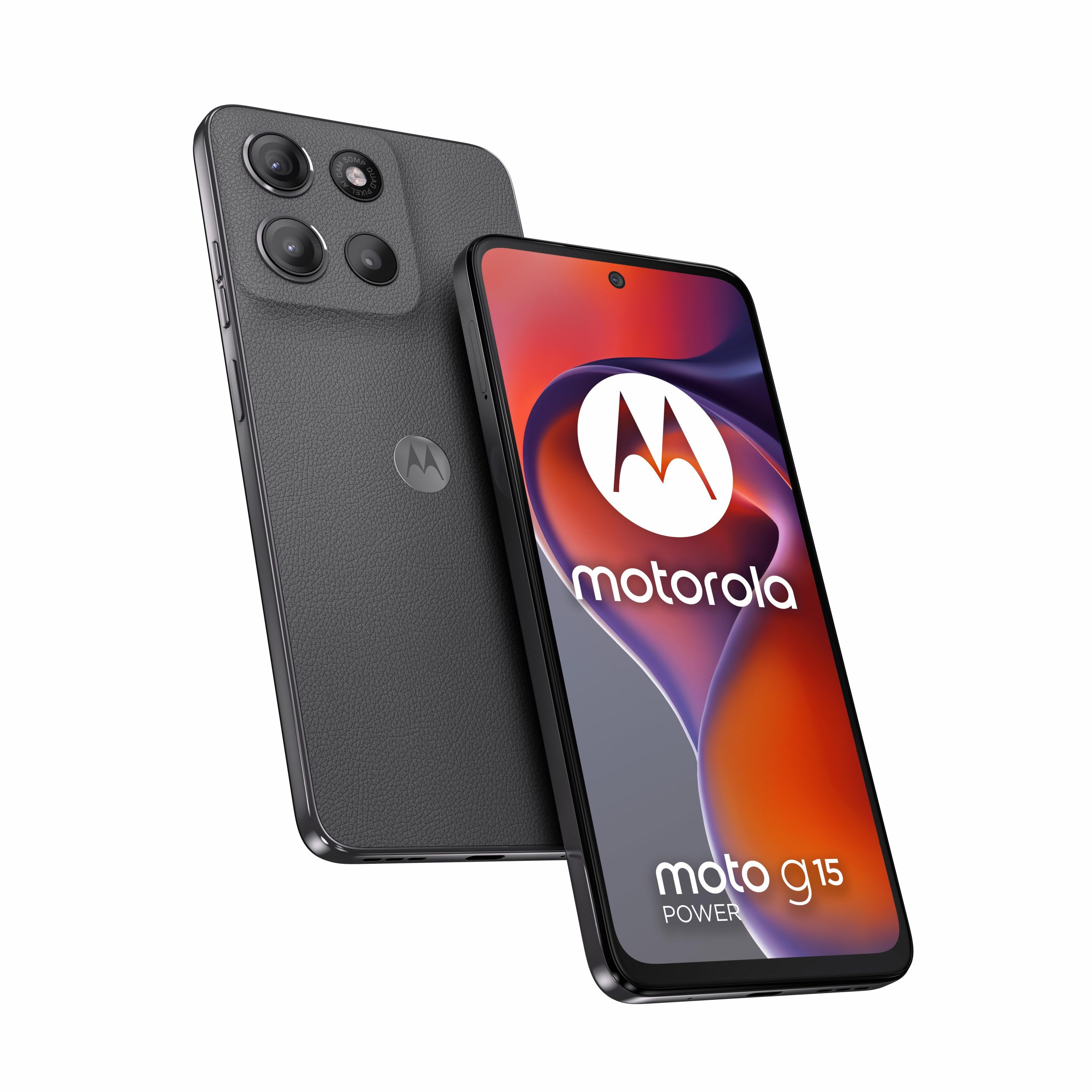 Motorola Moto G15 Power Gravity Grey Smartphone 6.72 Pollici FHD Plus 8GB 512GB