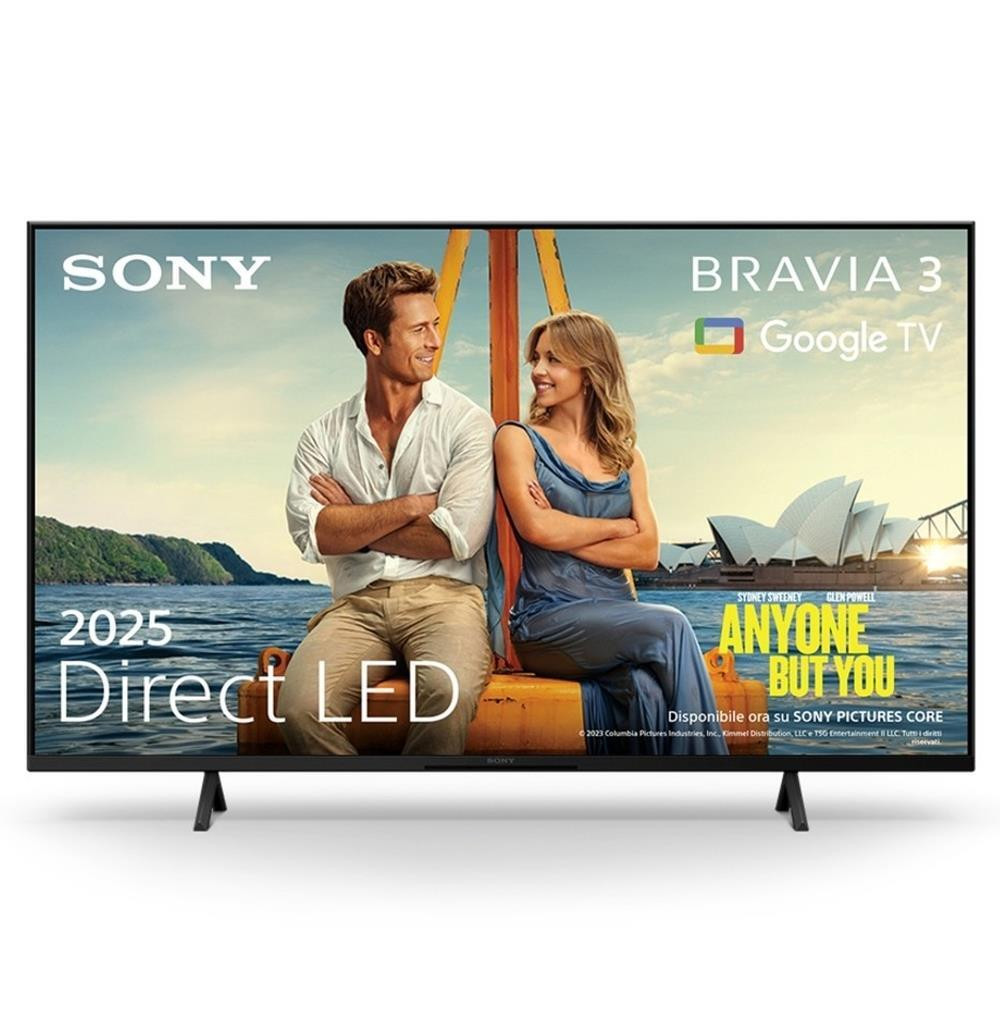 Sony K43S39BP Smart TV LED 43 Pollici UHD 4K Google TV