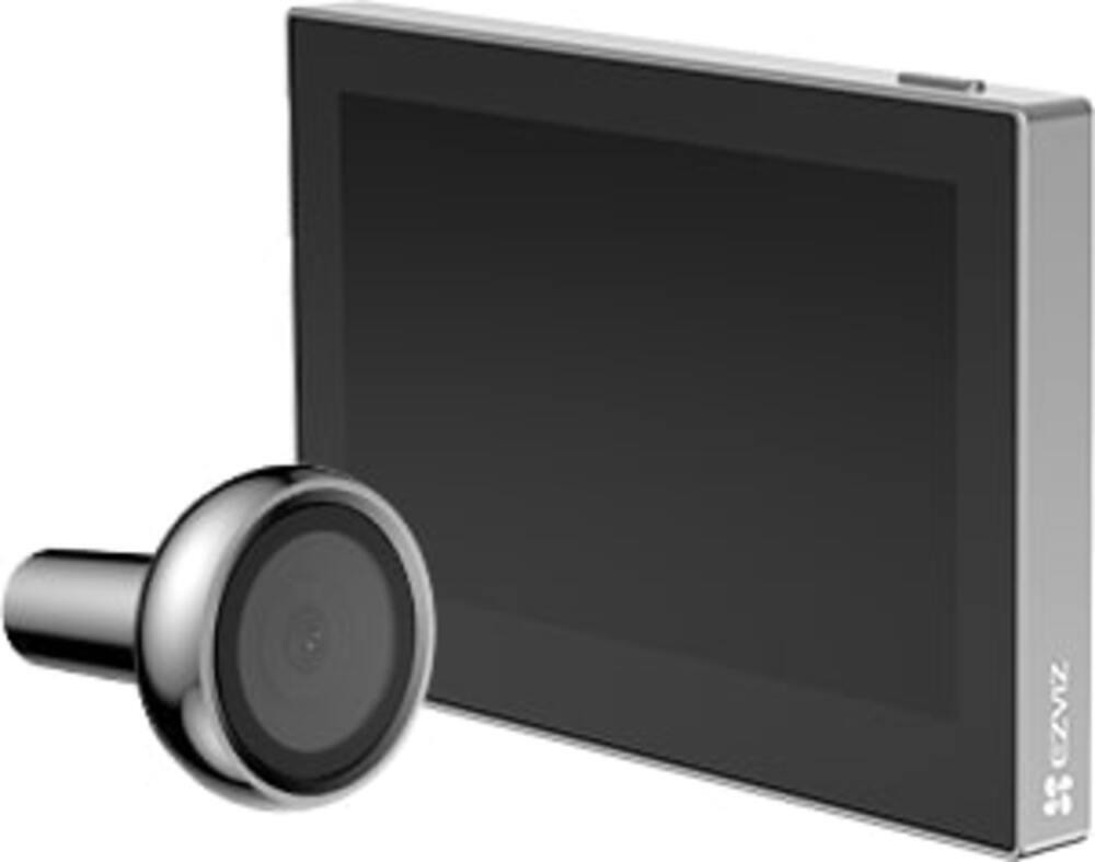 Ezviz HP2 Silver Spioncino Elettronico Wi-Fi Display 4.3 a Colori Full HD