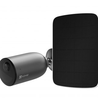 Ezviz EB3 con Pannello Videocamera da Esterno a Batteria 2K con Visione Notturna