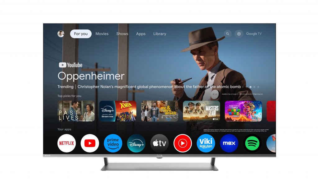 Saba SA55M91GTV Smart TV Quantum Dot MiniLED 55 Pollici UHD Google TV