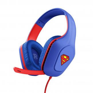 Trust GXT415SM Zirox Superman Blu Cuffia Gaming PC e Console