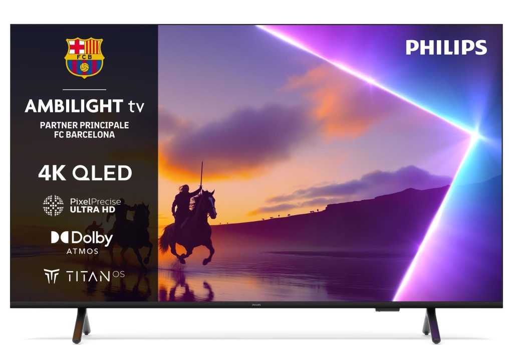 Philips 55PUS8510 Smart TV Qled 55 Pollici UHD 4K 60hz Titan TV Ambiligh