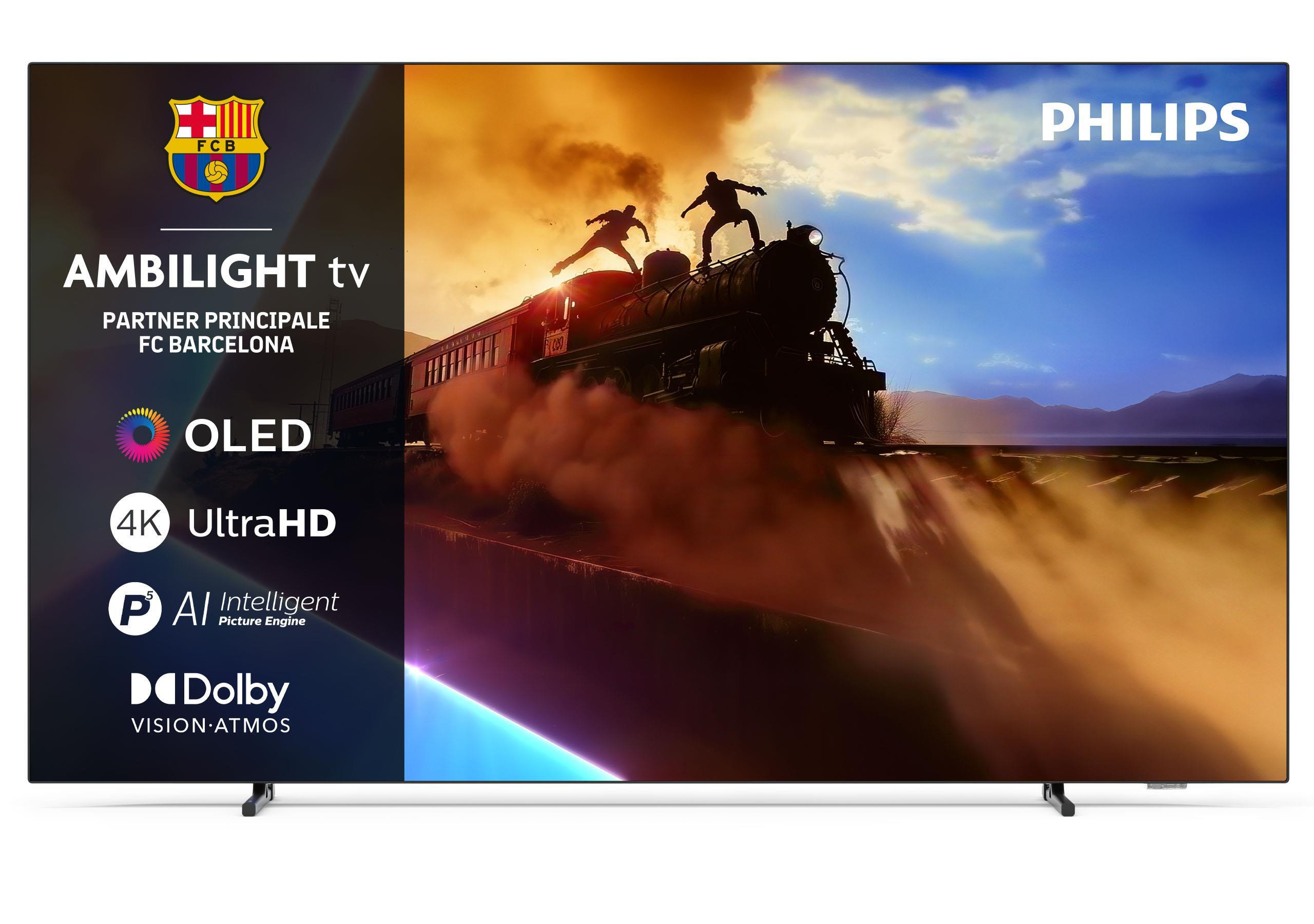 Philips 55OLED770 Smart TV Oled 55 Pollici UHD 4K Titan TV Ambilight