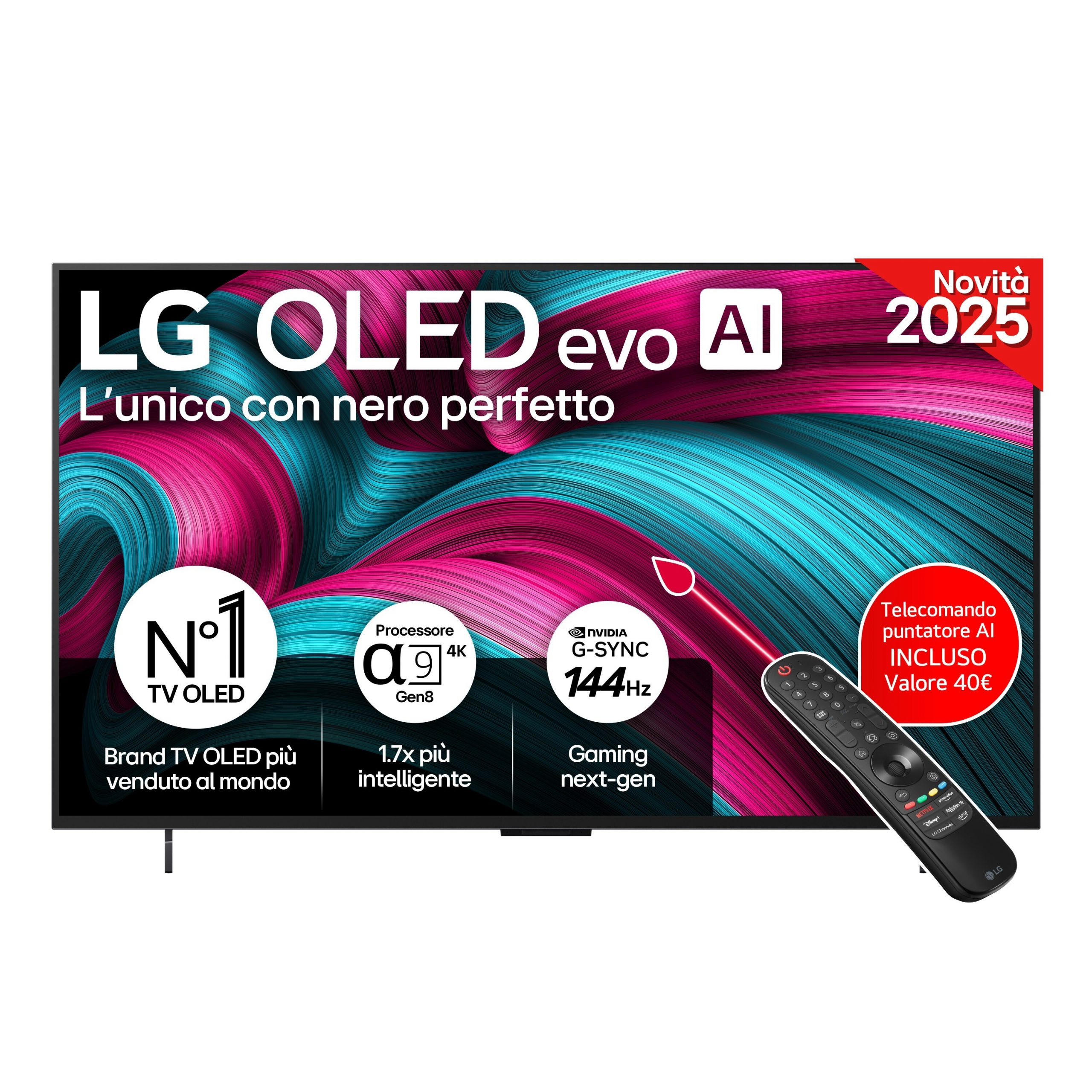 LG OLED42C55LA Smart TV Oled Evo 42 Pollici UHD 4K Webos TV