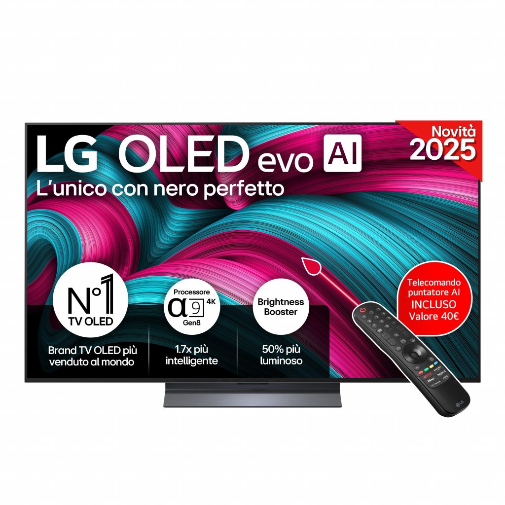 LG OLED55C55LA Smart TV Oled Evo 55 Pollici UHD 4K Webos TV