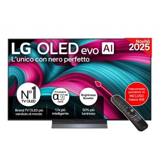 LG OLED55C55LA Smart TV Oled Evo 55 Pollici UHD 4K Webos TV