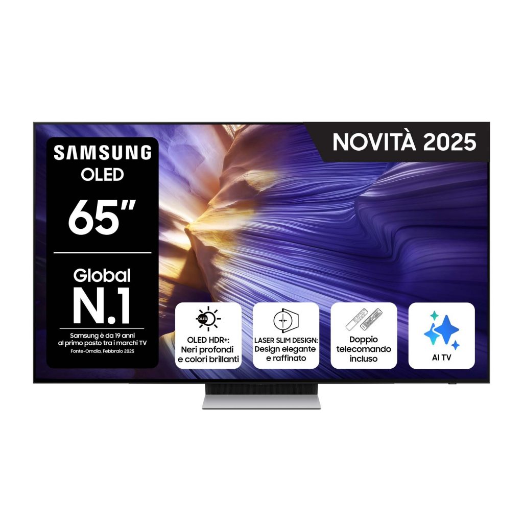 Samsung QE65S90FATXZT Smart TV Oled 65 Pollici UHD 4K Tizen Tv