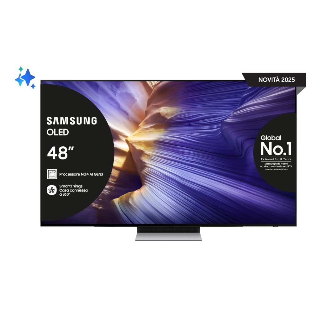 Samsung QE48S90FAEXZT Smart TV Oled 48 Pollici UHD 4K Tizen TV