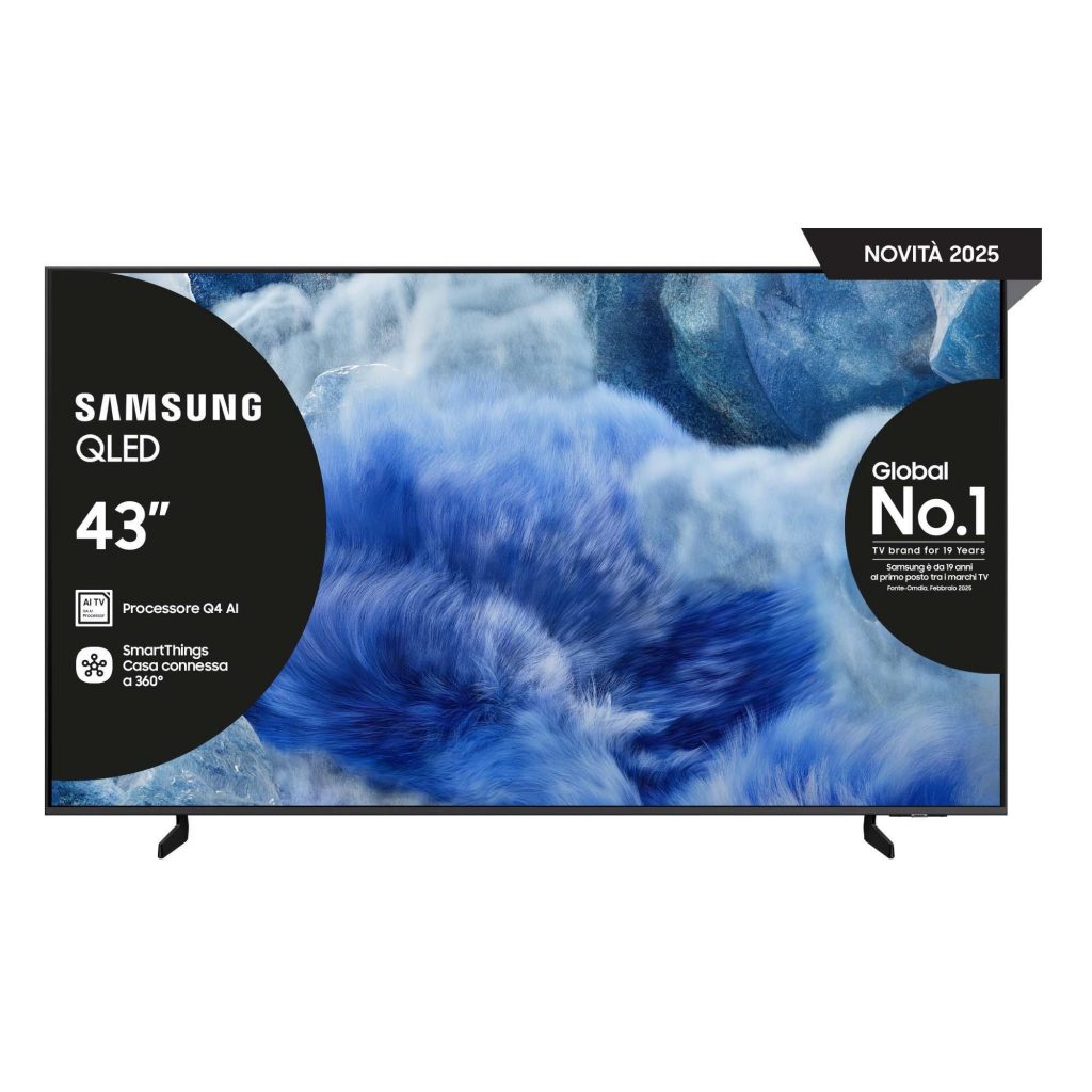 Samsung QE43Q8FAAUXZT Smart TV Qled 43 Pollici UHD 4K Tizen TV