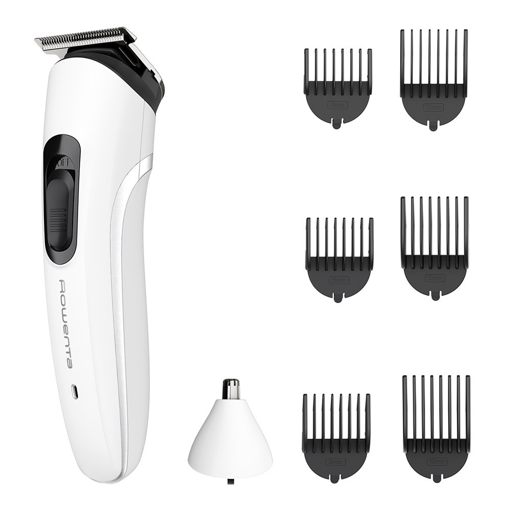 Rowenta TN8934 Regolabarba-Capelli Ricaricabile 8in1