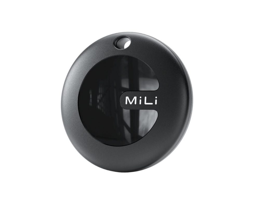 MiLi MiTag Duo Nero Localizzatore Tracker Bluetooth con Apple e Google