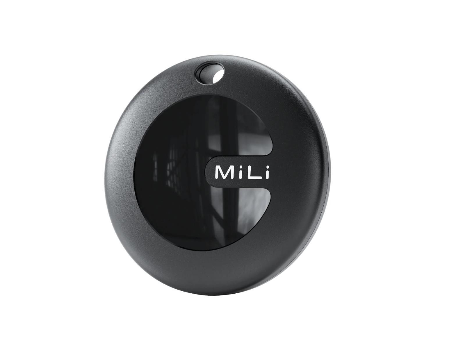 MiLi MiTag Duo Nero Localizzatore Tracker Bluetooth con Apple e Google