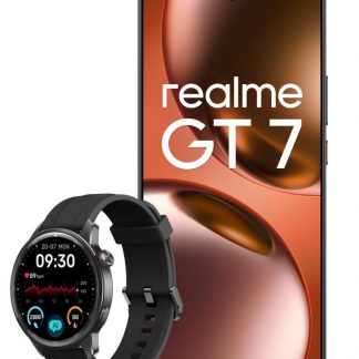 Realme GT 7 Icesense Black Smartphone 6.78 12GB 512GB con Smartwatch S2 BK